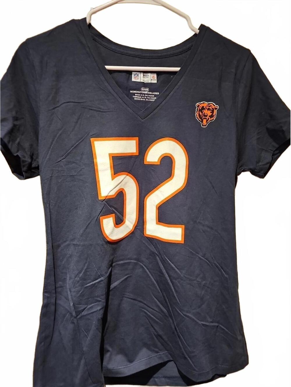 NFL Chicago Bears Khalil Mack Blue Football Tshirt - Size Medium